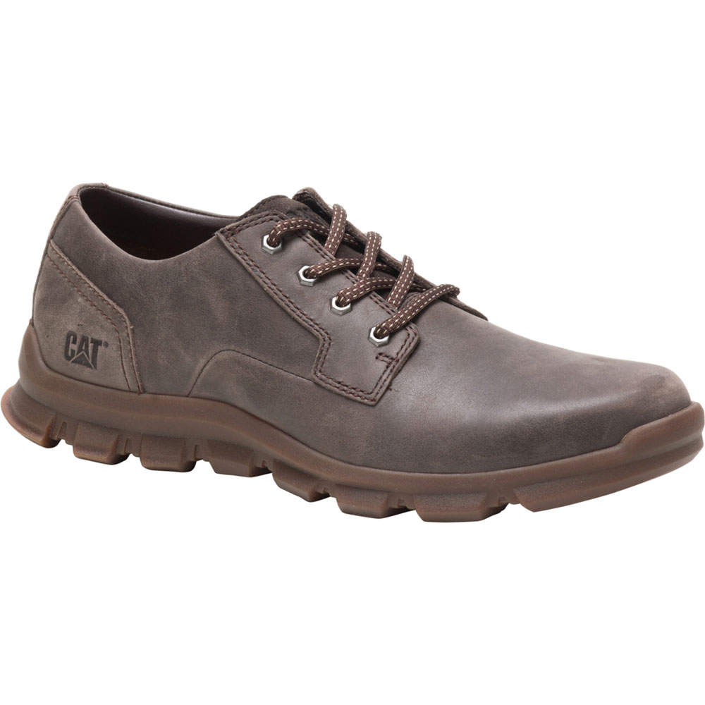Mens Caterpillar Intent Casual Shoes Dark Brown Malaysia Outlet (IAFQD1625)